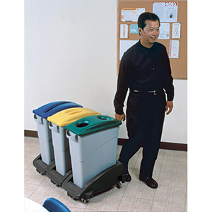 Deckel, PE, BxTxH 290x520x70 mm, für Flascheneinwurf, Farbe grün