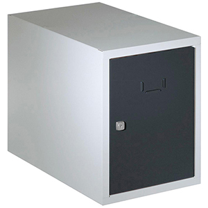 Schließfachwürfel, Breite 30 cm, Höhe 39 cm, Tiefe 50 cm, 1 Fach