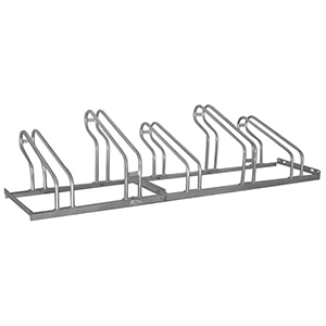 Fahrradständer - für 5 Fahrräder - Breite: 175 cm - verzinkt