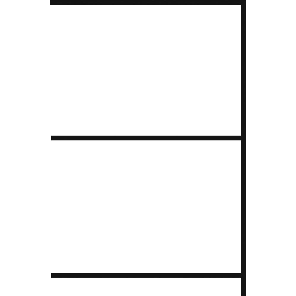 Vielzweck-Steckregal, Anbaufeld BxTxH 1010x1000x2000 mm, Fachlast 500 kg, 4 Ebenen Stahlrohrböden, Sützen und Böden RAL 7024 graphitgrau
