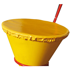 Abdeckung für für Streuwagen