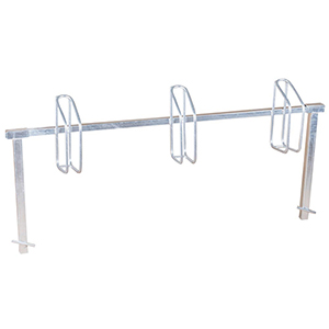 Fahrradständer - für 3 Fahrräder - Breite: 150 cm - verzinkt