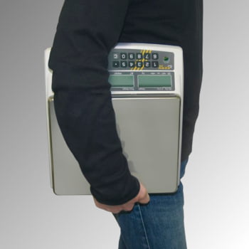 Zählwaage - Wägebereich 15 kg - Wiegeschritte 2 g - Edelstahl Wägeplatte 295 x 225 mm (BxT)