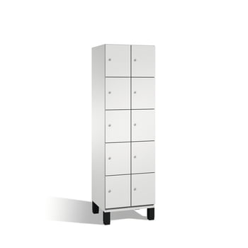 Fächerschrank, Breite 30 cm, Höhe 198 cm, Tiefe 52,5 cm, 5 Fächer