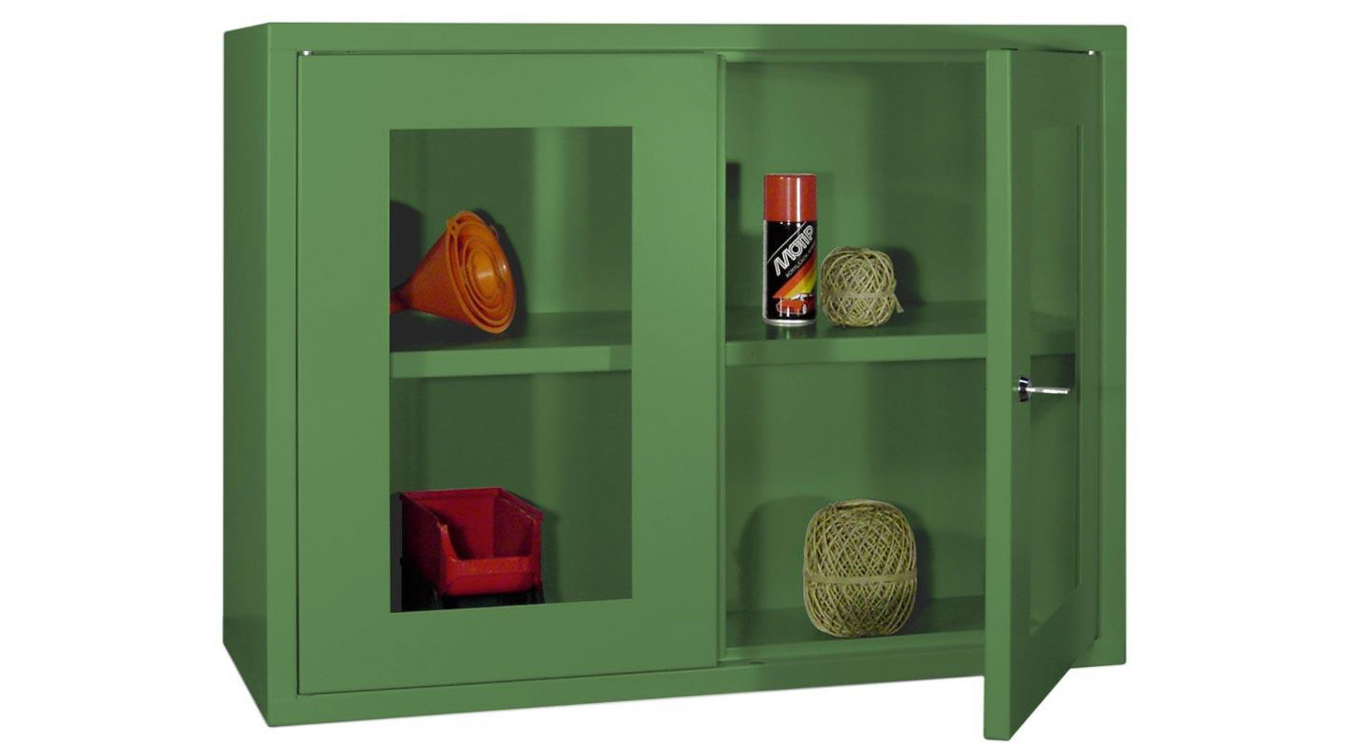 Hängeschrank aus Stahl