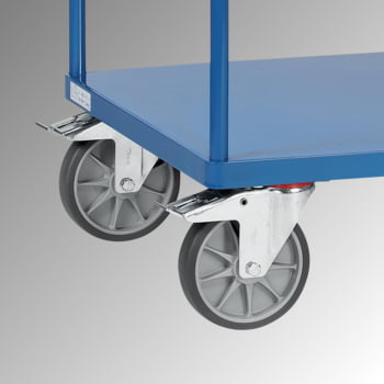 Fetra - Schiebebügelwagen mit Blechplattform - 600 kg Traglast - 990 x 609 x 1.125 mm (HxBxT)