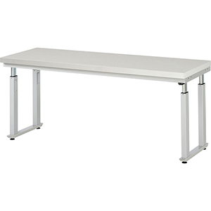 Elektrisch höhenverstellbarer Arbeitstisch, Breite 200 cm, Tiefe 70 cm, Höhe 114 cm,  Schublade(n), Platte: Hartlaminat