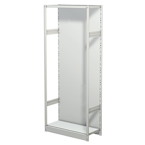 Aktenregal, Büroregal - Steckregal mit Rückwand