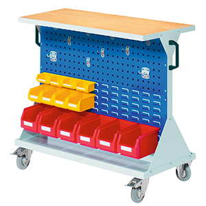 Lochplatte - Schlitzplatte, Werkstattwagen