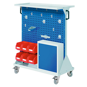 Lochplatte - Schlitzplatte, Werkstattwagen