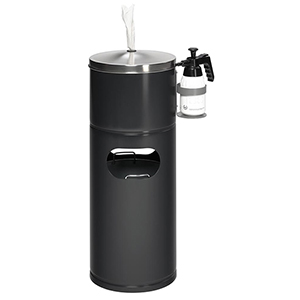 Desinfektionsstation für Papiertücher