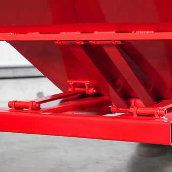 Muldenkippbehälter - Volumen 1.000,00 l - Traglast 1.200 kg - enzianblau