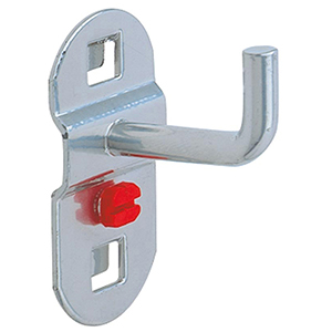 Werkzeughalter mit senkrechtem Hakenende