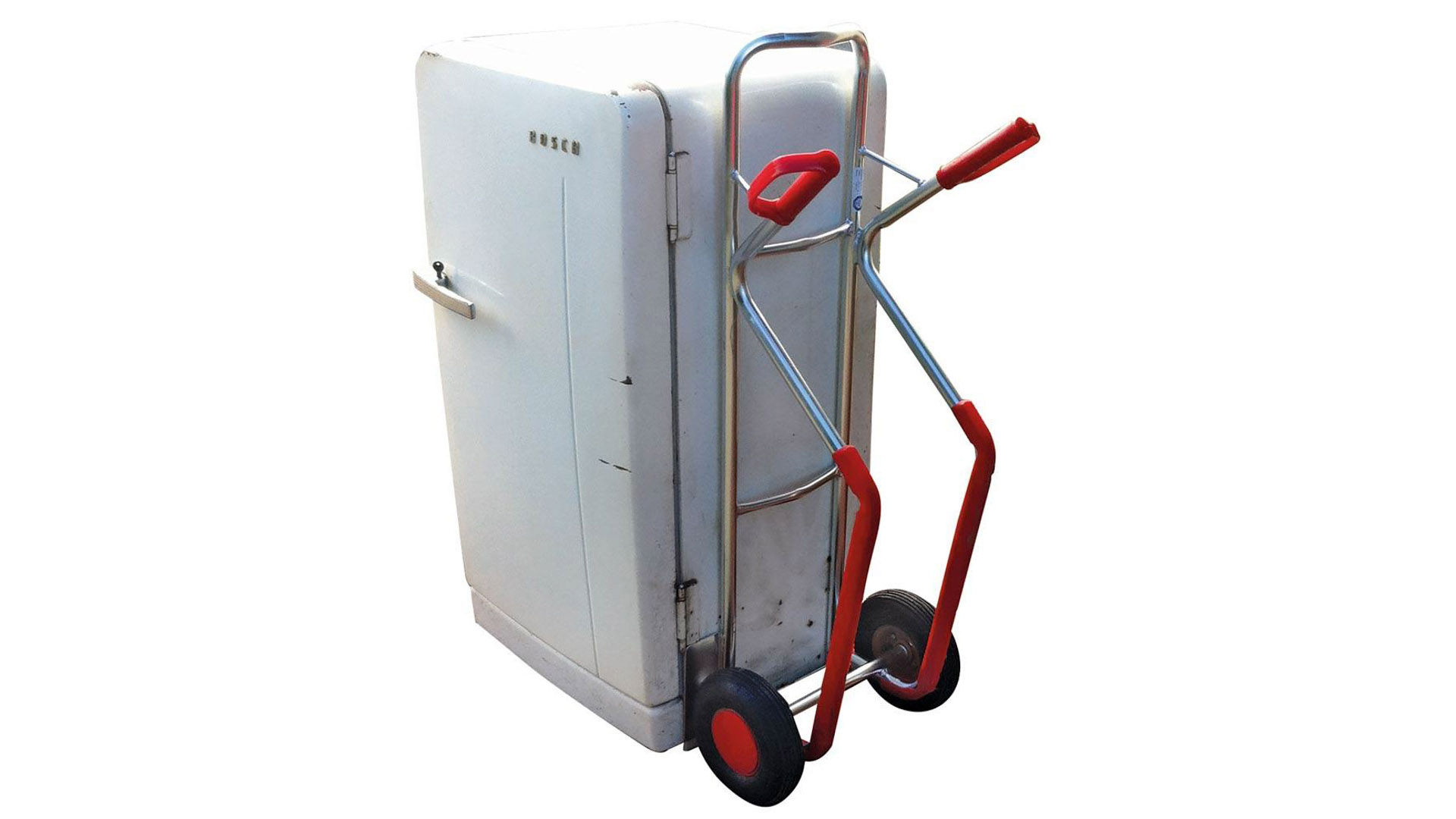 Sackkarre, Alu-Karre - Schaufel 320 x 250 mm - Traglast 200 kg - Luftbereifung - Gleitkufen