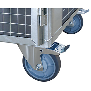 Anbausatz Räder inkl. Bodenplatte 160 mm