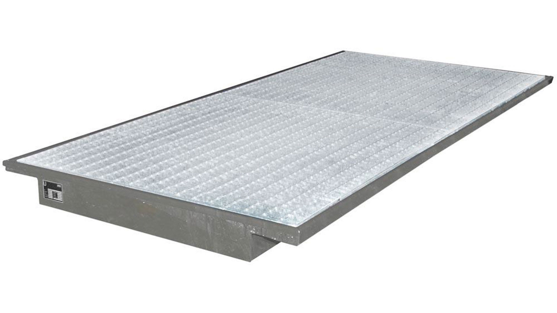 Regalwanne m. Gitterrost