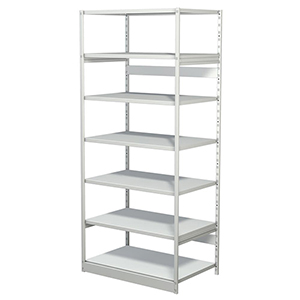 Aktenregal, Büroregal - Steckregal ohne Rückwand