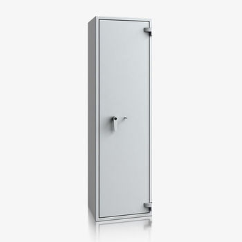 Massiver Wertschutzschrank, Tresor, Safe, VdS Klasse 0/N, 4 Fachböden, feuerhemmend, definierter Einbruchschutz, 1.820 x 530 x 415 mm (HxBxT)