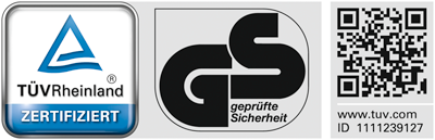 Schubladenschrank, 6 Schubladen: 1x75,1x125,2x150,2x200mm, Zylinderschloss, BxTxH705x736x1019mm, RAL7035/5012