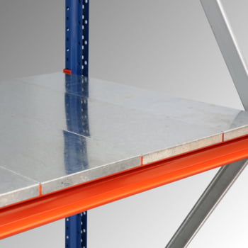 Weitspannregal EMMA - Breite: 150 cm - Tiefe: 80 cm - Höhe: 200 cm - 3 Böden - Grundfeld