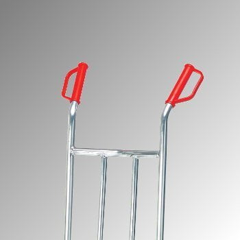 Fetra - Sackkarre, Alukarre - 150 kg - (BxT) 400 x 150 mm - Luftbereifung