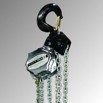 Flaschenzug pulverbeschichtet - Tragkraft 10.000 kg - Hub 3 m - Bauhöhe 900 mm