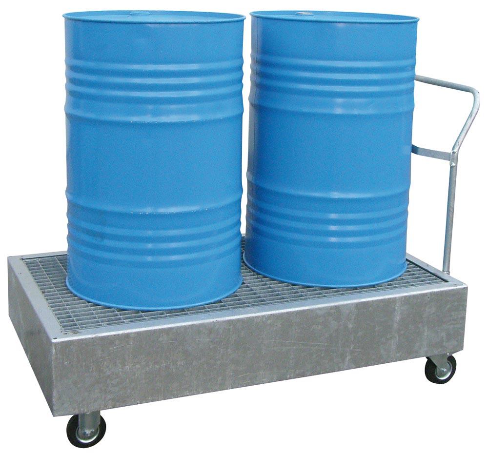 Auffangwanne aus 3 mm Stahlblech