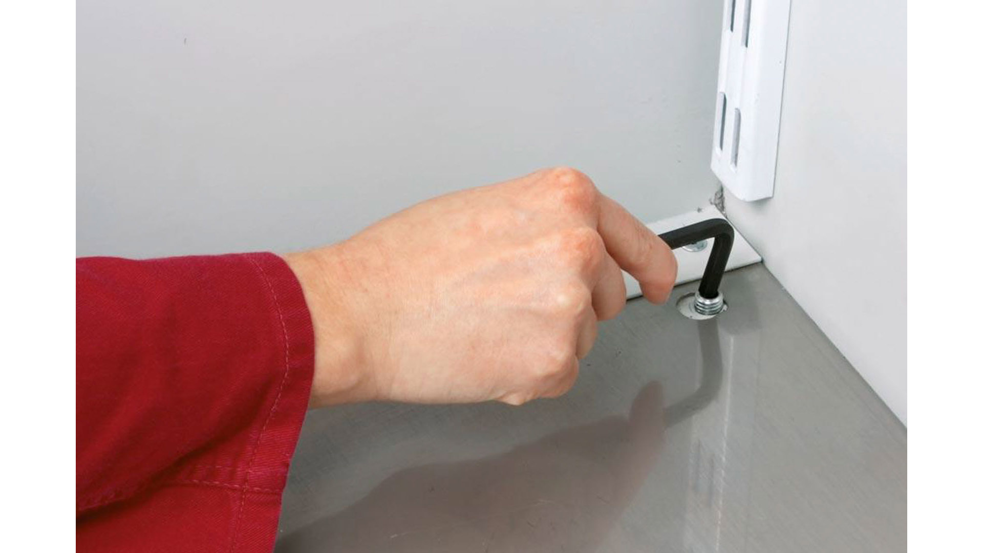 Gasflaschenschrank, Druckgasflaschenschrank für Außenbereich, 3 Flaschenplätze, Belüftung, Abschließbar, 2.149 x 1.006 x 400 mm (HxBxT), Farbe lichtgrau