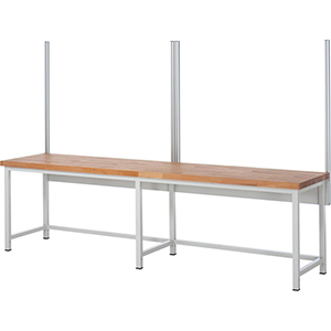 Befestigungssatz mit 2 Stützenpaare zu Werkänke-/tische