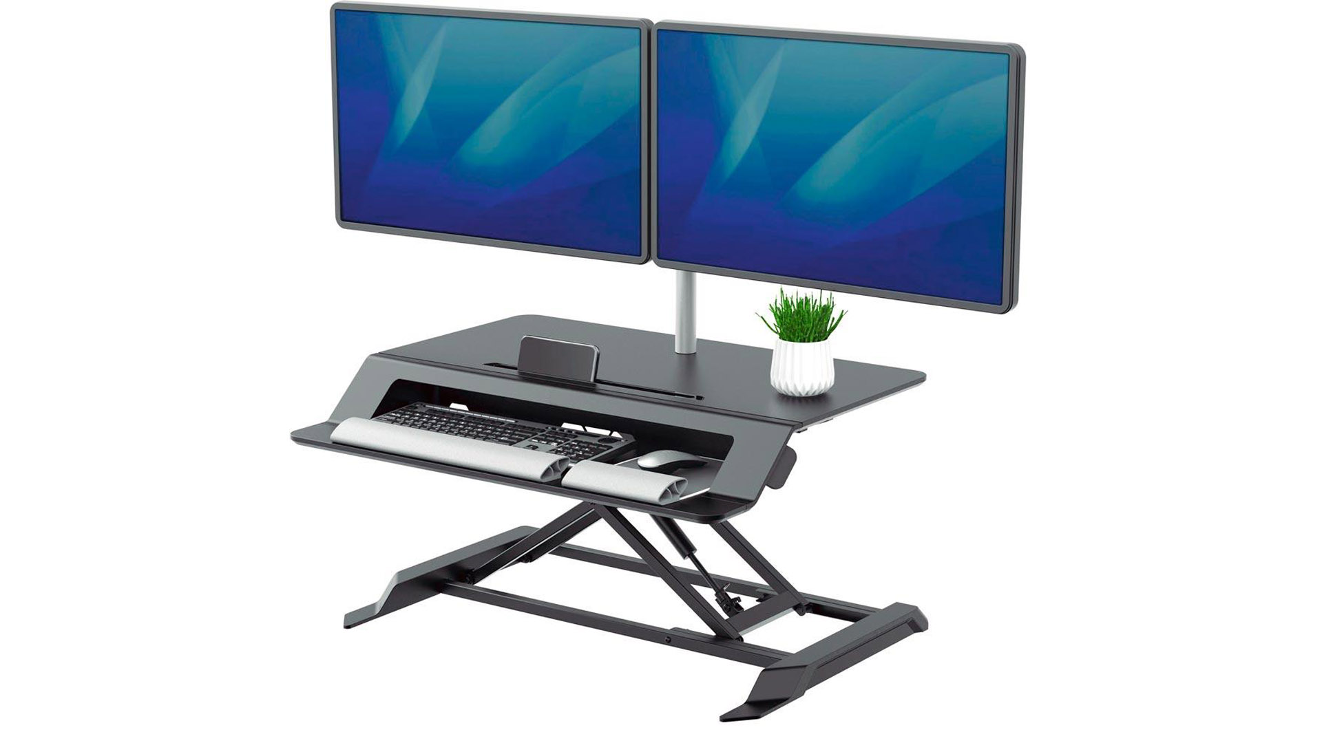 Sitz-Steh Workstation