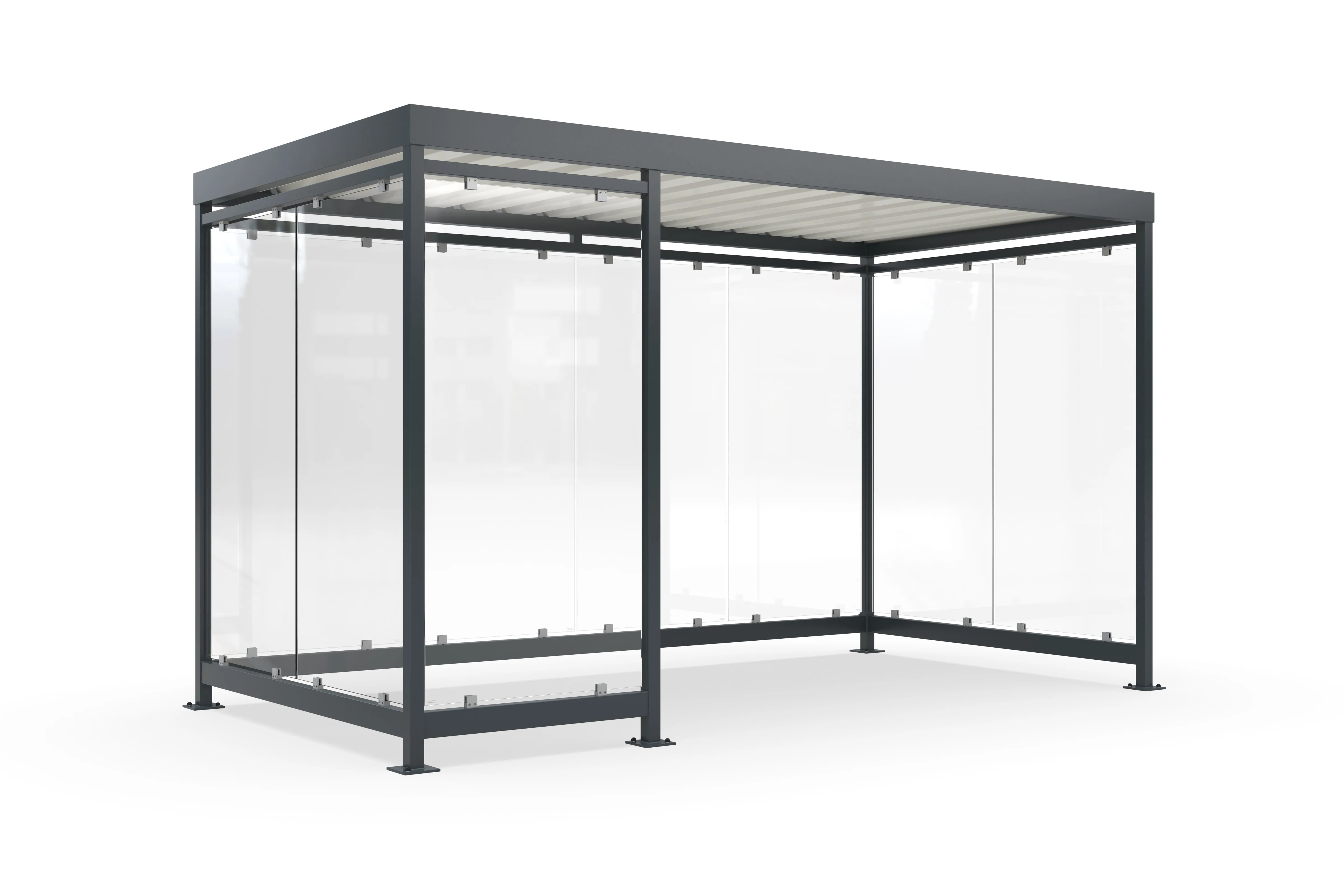 Raucherunterstand, Fahrgastunterstand, Bushaltestelle