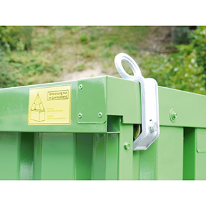 Kranaufhängung, für den Leertransport