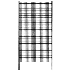 Wandelement für Maschinenschutzgitter, BxH 750x2000 mm, RAL 1018 zinkgelb