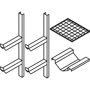 Kranaufhängung, für den Leertransport