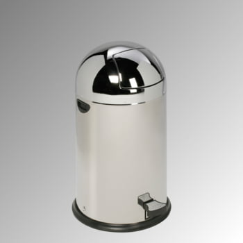 Mülleimer mit Einwurfklappe