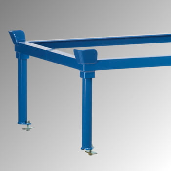 Aufsatzrahmen für FETRA - Palettenfahrgestelle - 1.200 kg - (BxT) 800 x 1.200 mm - Höhe 140 mm