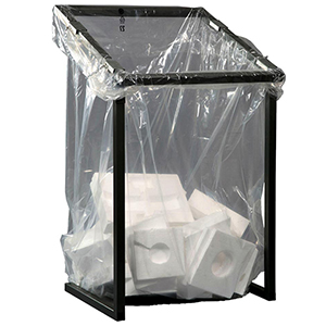 Styropor-Müllsackständer