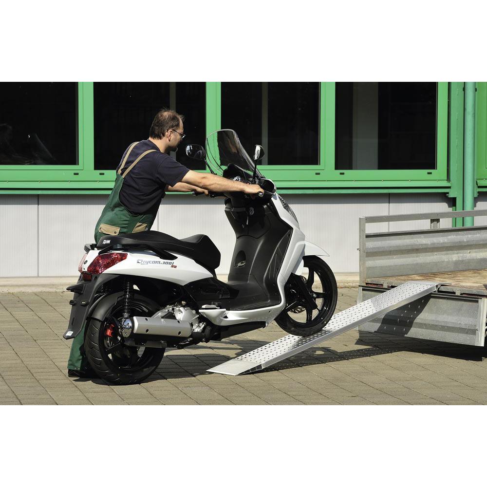 Leichte Auffahrrampe