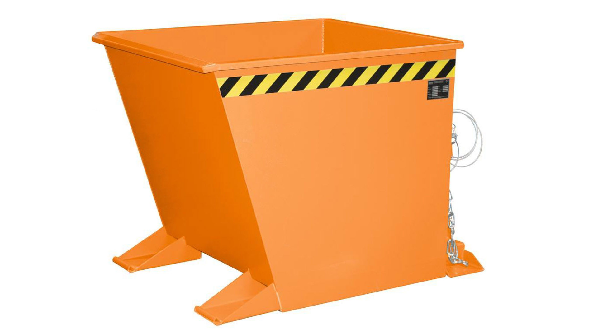 Kippmulde, Kippbehälter für Routenzüge