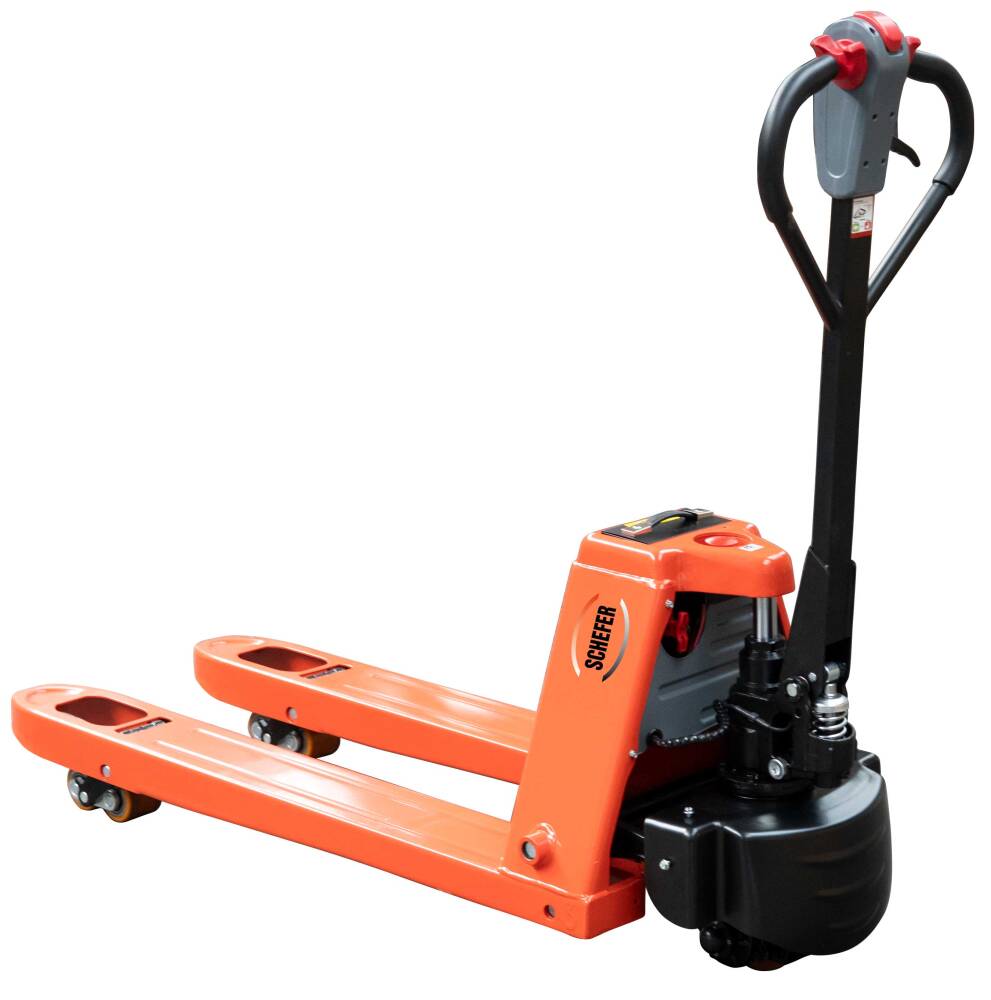 Hubwagen mit elektrischem Fahrantrieb, Traglast 2000 kg, Gabellänge 1150 mm, Bereifung Polyurethan