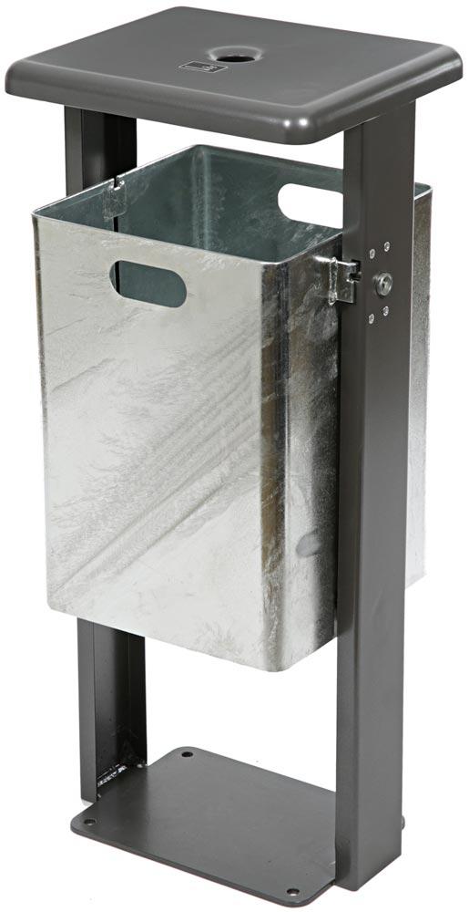 Stand-Abfallbehälter, rechteckig