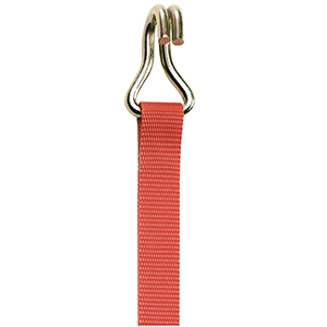 Zweiteiliger Zurrgurt, mit Spitzhaken, 800 daN zul. Zugkraft in der Umreifung, Gurtbreite 25 mm, Länge 10 m, Farbe blau, VE 4 Stück