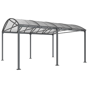 Raucherunterstand für bis 12 Personen