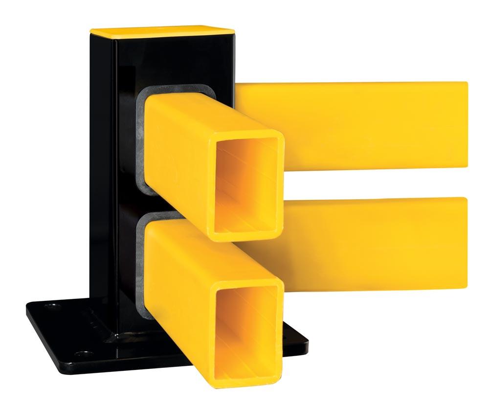 Hybrid-Rammschutz-Bodenbarriere