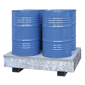 Auffangwanne aus 3 mm Stahlblech