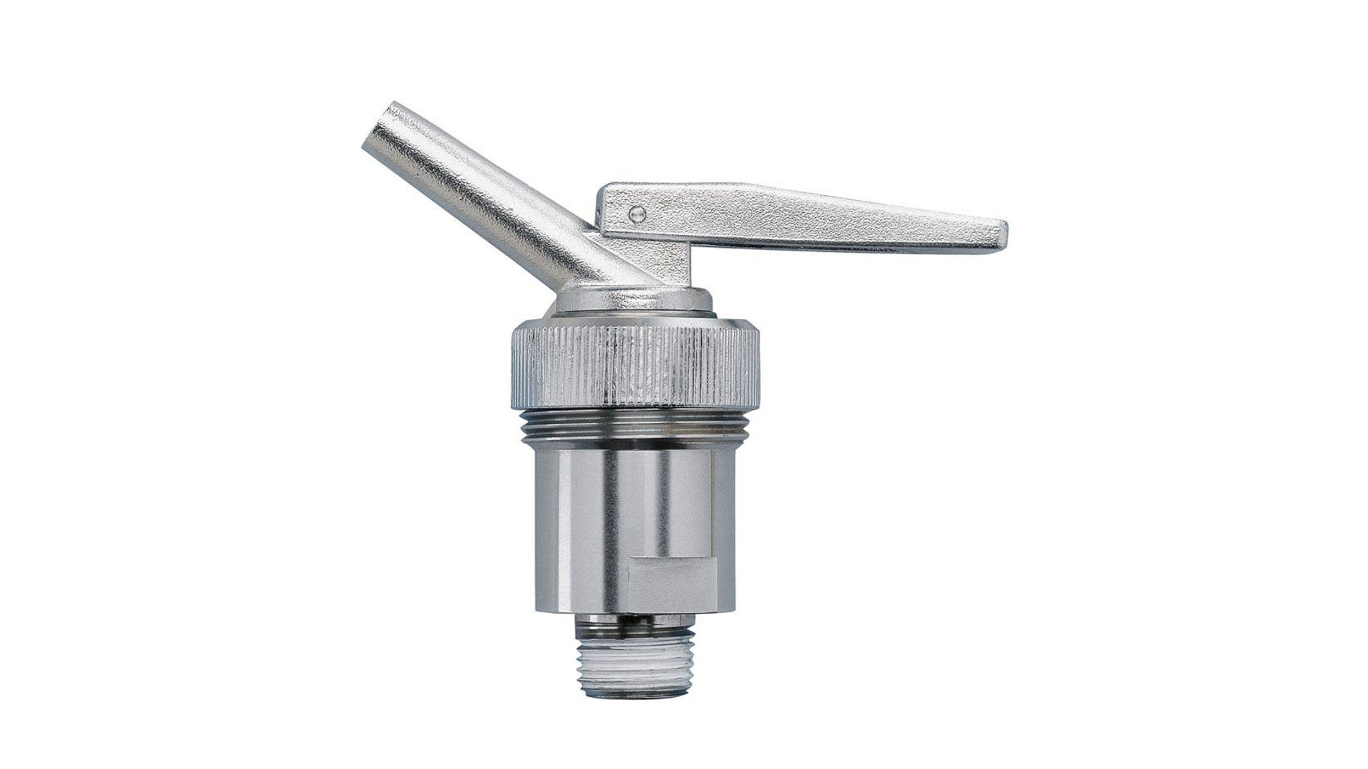 Feindosier-Zapfhahn aus Edelstahl