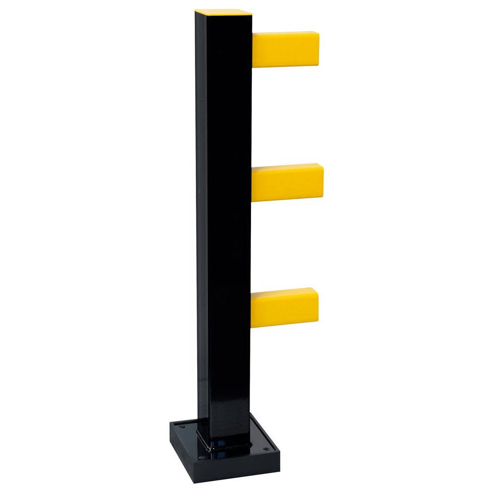 Rammschutzgeländer, Anfangs- und Endpfosten