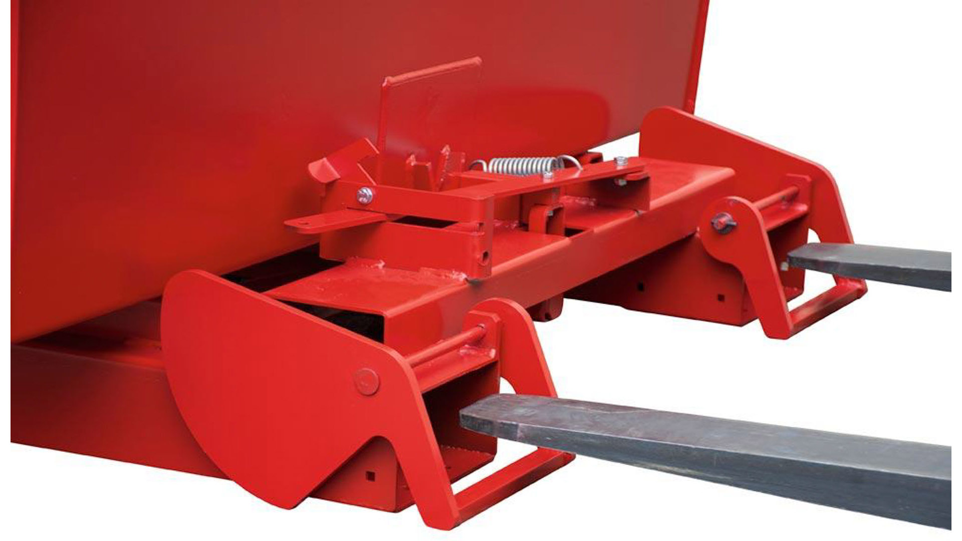 Muldenkippbehälter, automatisch - Volumen 900 l - Tragkraft 1.000 kg - 865 x 1.570 x 1.485 mm (HxBxT) - verzinkt