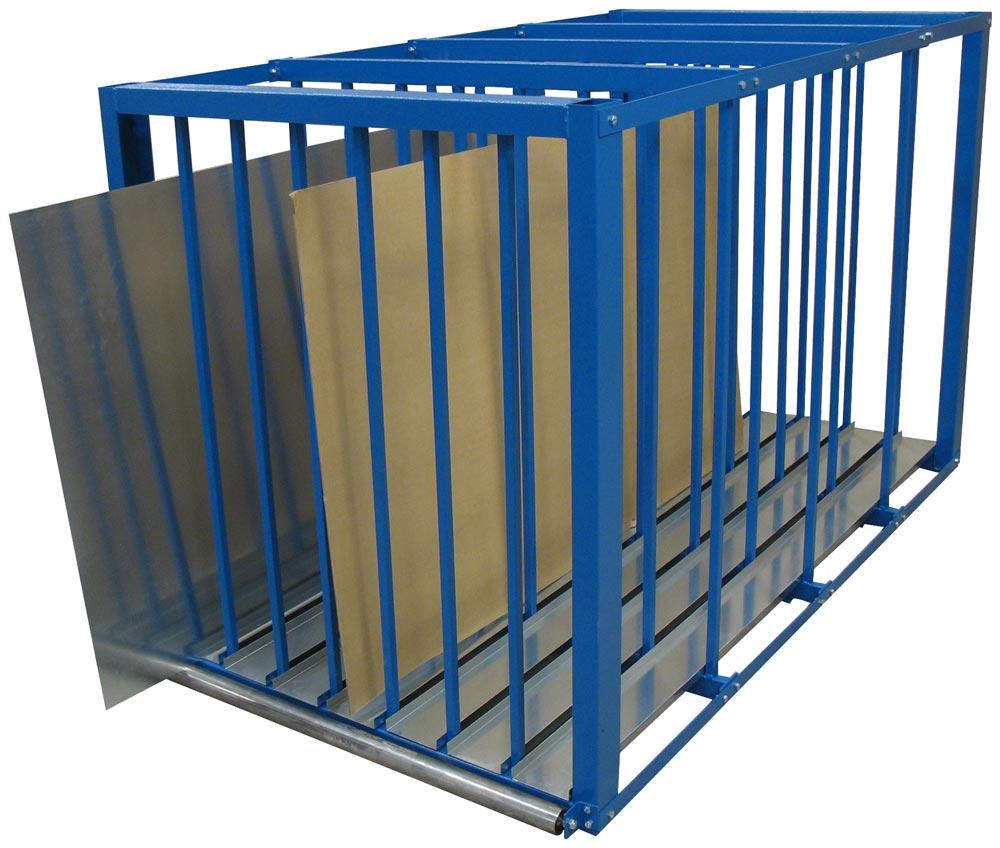 Vertikalregal, Blechlagerbox