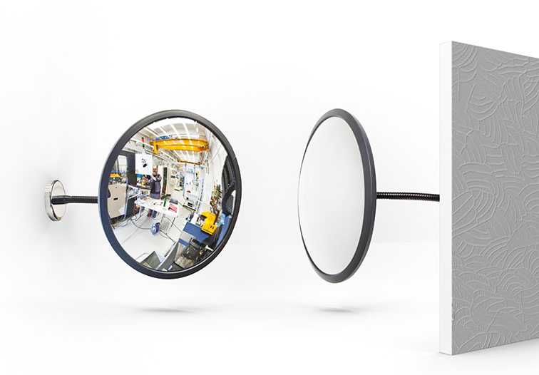 Verkehrsspiegel und Industriespiegel